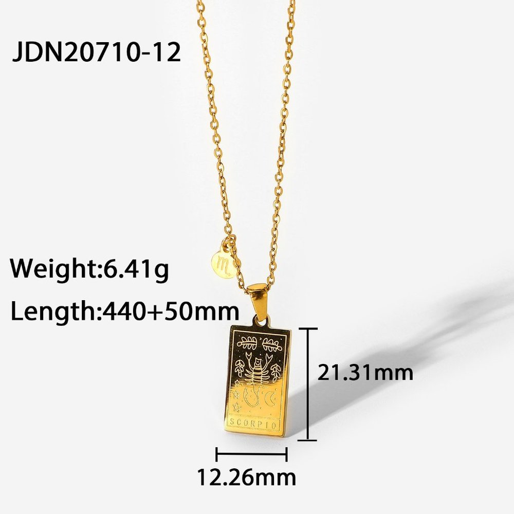 Athena Zodiac Necklace - Picture 15 of 15
